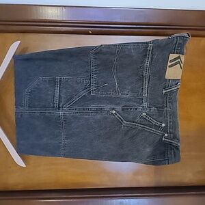 Mens Kani Jeans 38x34 Black